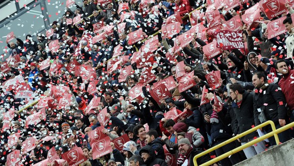 07 03 2015 Salerno Stadio Arechi Campionato Lega Pro 2014 2015 Salernitana vs Benevento